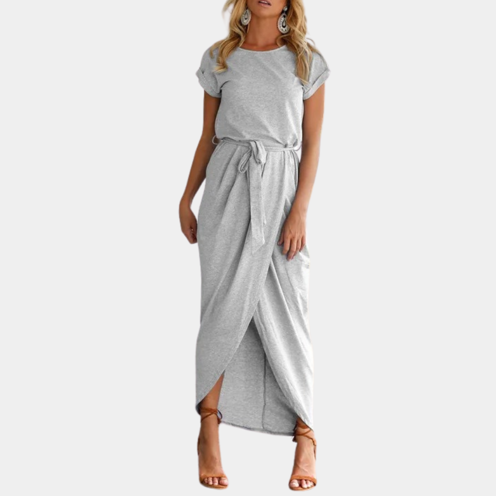 Giulia – Casual Zomerjurk met Korte Mouwen | Stijlvol, Comfortabel & Veelzijdig