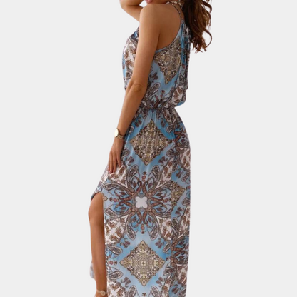 Amalia – Boho Maxi Zomerjurk | Luchtige & Comfortabele Strandjurk