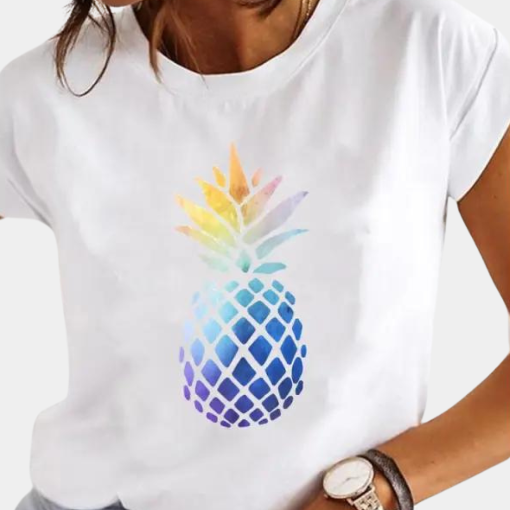 Chiara – Dames T-Shirt met Print | Casual, Stijlvol & Comfortabel