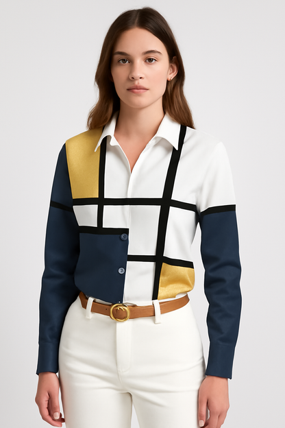 Camila – Losvallende Damesblouse | Elegant & Veelzijdige Stijl