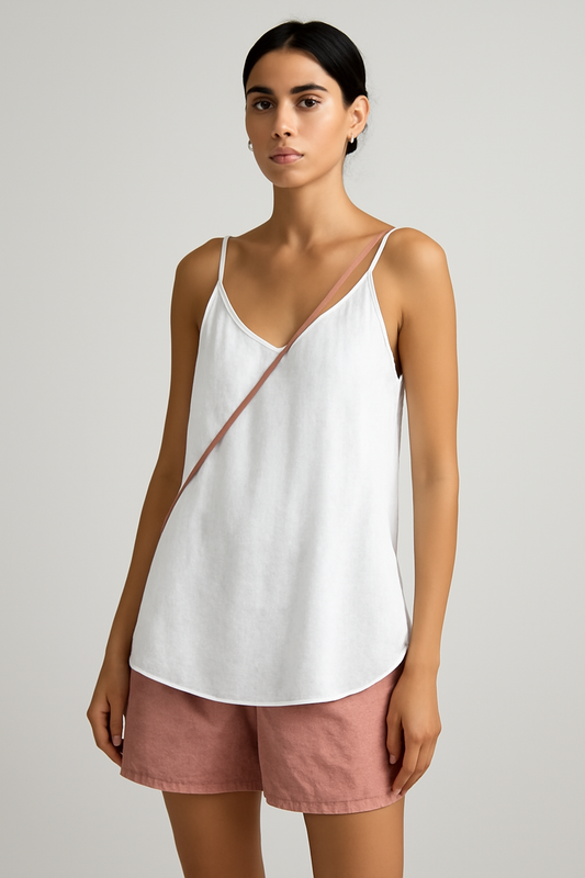 Isabella | Luchtige Linnen Zomertop voor Dames | Elegante Tuniek met Comfortabele Pasvorm
