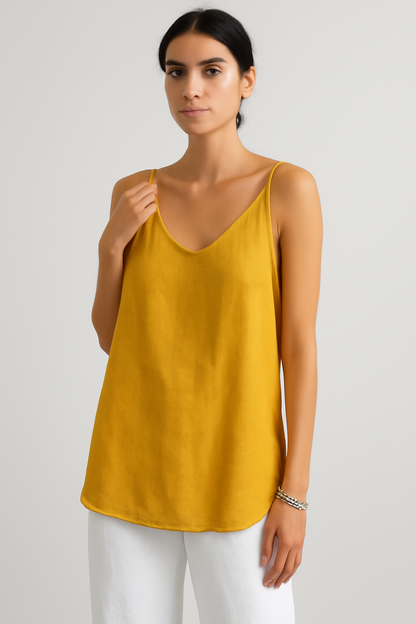 Isabella | Luchtige Linnen Zomertop voor Dames | Elegante Tuniek met Comfortabele Pasvorm