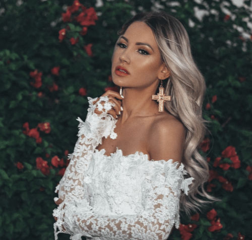 Valeria – Witte Kanten Off-Shoulder Bodycon Midi Jurk voor Dames | Elegant & Tijdloos