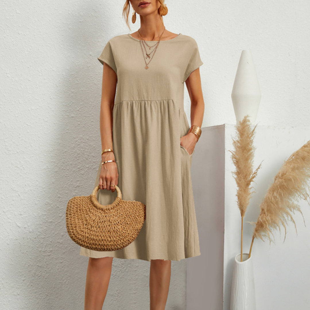 Elena – Zomerjurk | Elegant, Luchtig & Comfortabel voor Zonnige Dagen