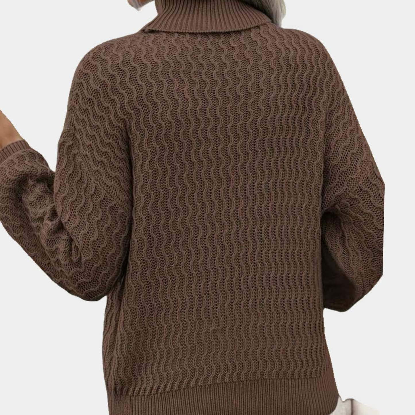 Clara – Luchtige Coltrui voor Dames | Tijdloos Comfort & Elegant