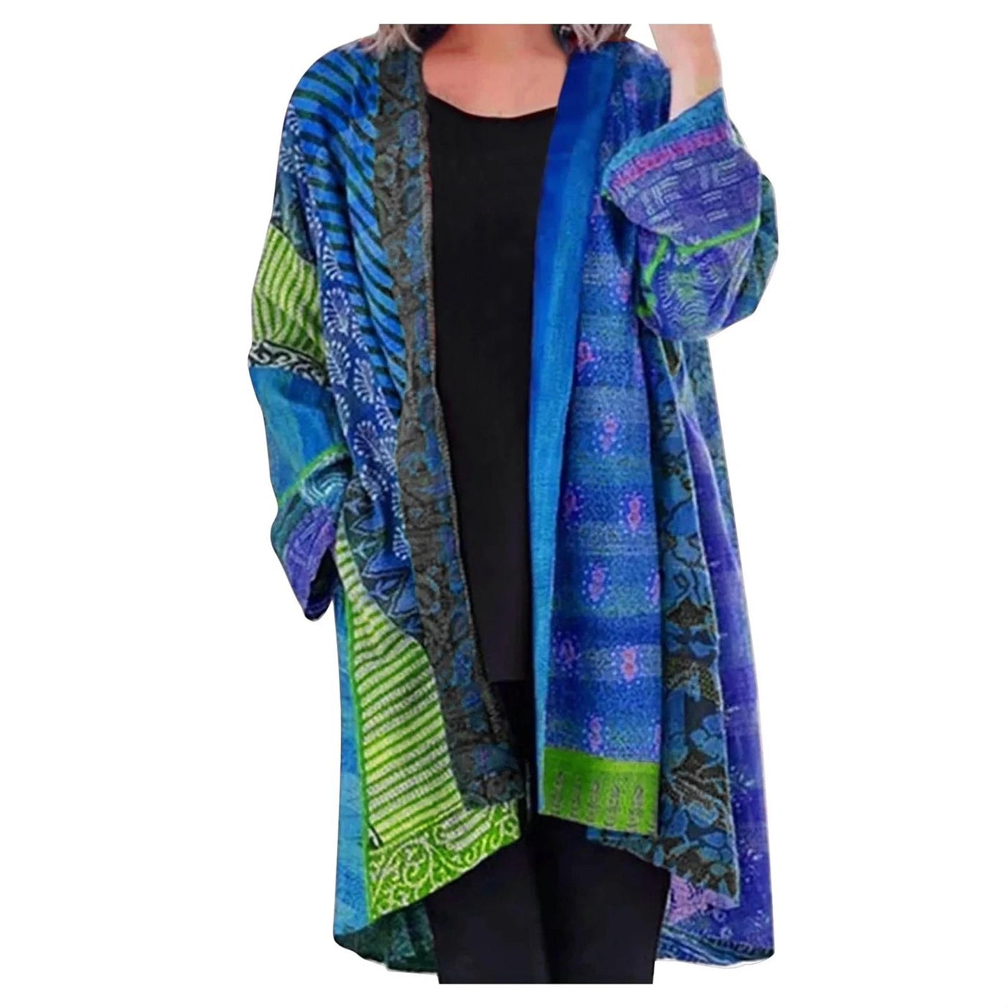 Isolde – Vintage Lange Mouw Zomer Cardigan | Bohemian Comfort & Stijl