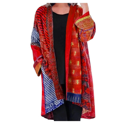 Isolde – Vintage Lange Mouw Zomer Cardigan | Bohemian Comfort & Stijl
