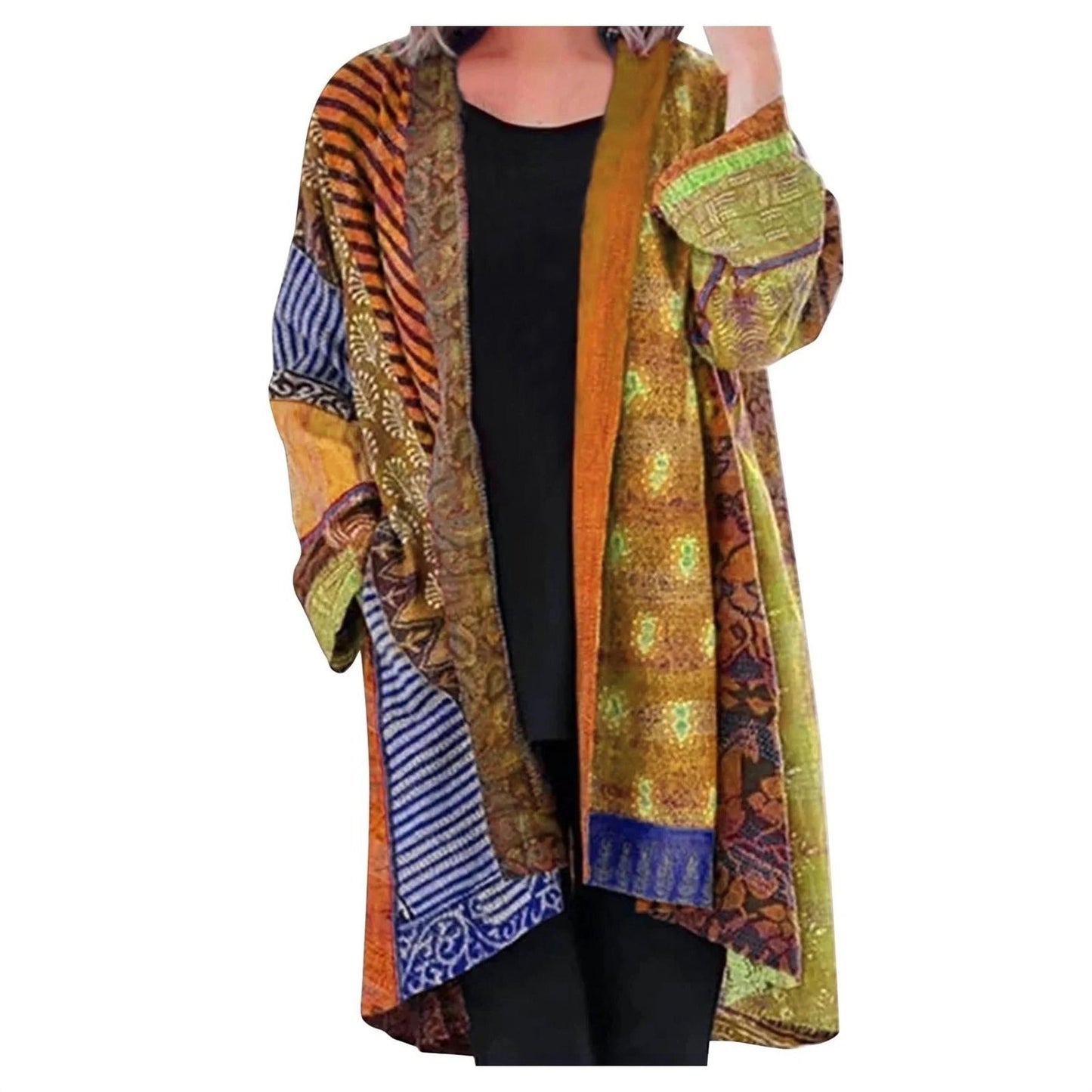 Isolde – Vintage Lange Mouw Zomer Cardigan | Bohemian Comfort & Stijl