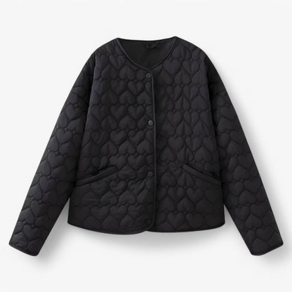 Evelyn – Gewatteerde Damesjas | Comfortabel Warm & Tijdloos Elegant