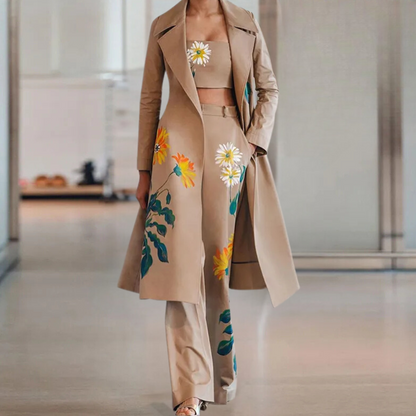 Gabrielle | Klassieke Driedelige Dames Set
