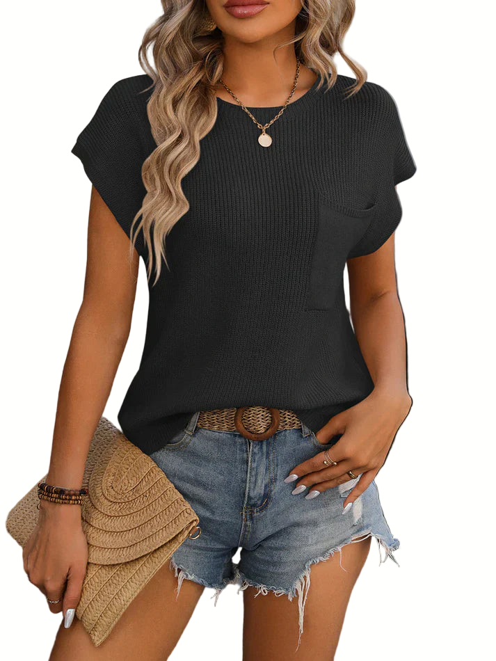Sofia | Gebreide Dames Top | Stijlvol & Comfortabel