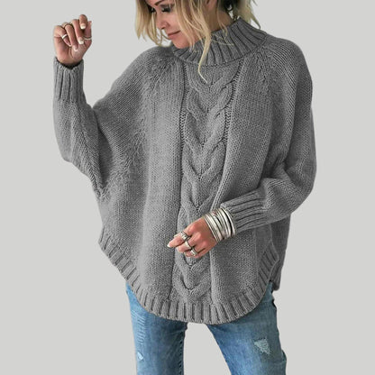 Élodie – Lange Grof Gebreide Damestrui | Warm & Tijdloos Comfort