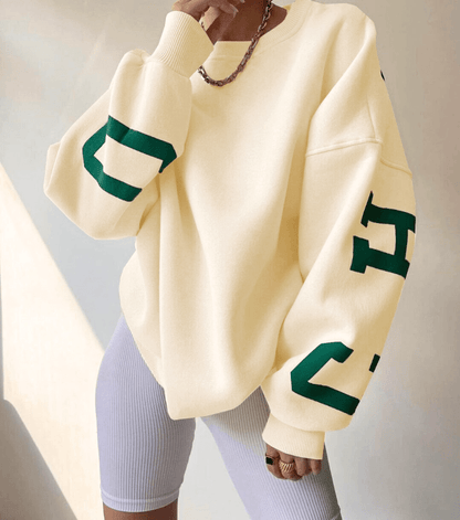 Elena | Comfortabele Oversized Trui met Moeiteloze Stijl