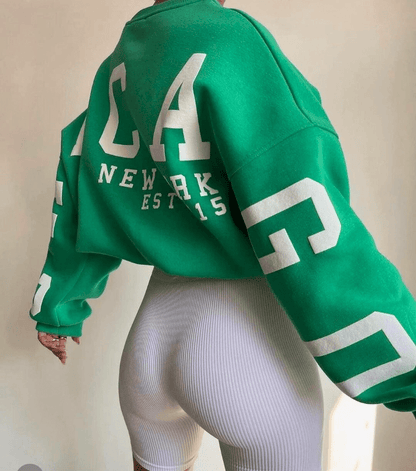 Elena | Comfortabele Oversized Trui met Moeiteloze Stijl