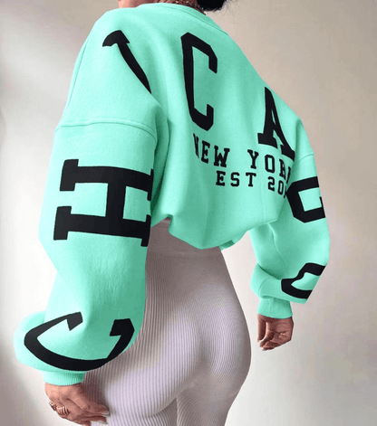 Elena | Comfortabele Oversized Trui met Moeiteloze Stijl