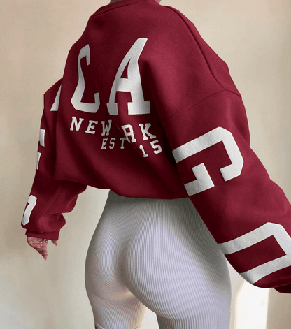 Elena | Comfortabele Oversized Trui met Moeiteloze Stijl