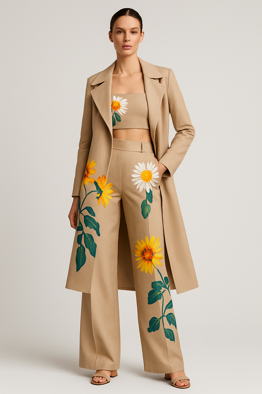 Gabrielle | Klassieke Driedelige Dames Set